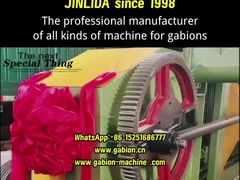 Νέος τύπος GLD-2 βαρέας χρήσης μηχανή γαβιονίου πλέγματος μέγεθος πλέγματος 60x80mm,80x100mm,100x120mm κλπ.