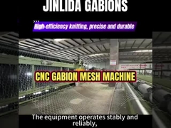 Jinlida Gabion Machine: Προηγμένη τεχνολογία σερβομηχανής και μεγάλα εξαρτήματα για σταθερή παραγωγή