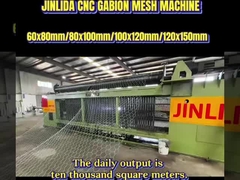 JINLIDA CNC Gabion Mesh Machine: 10.000 τετραγωνικά μέτρα ημερήσια παραγωγή