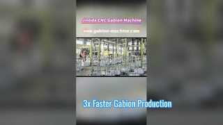 JINLIDA CNC Gabion Mesh Machine | 2–3 φορές ταχύτερη παραγωγή | Factory Direct