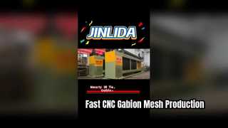 JINLIDA CNC Gabion Mesh Machine | Απλή λειτουργία, γρήγορη παραγωγή