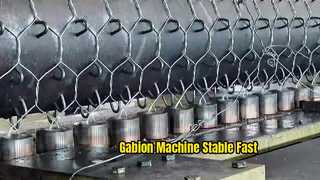 Heavy Duty Gabion Mesh Machine για έργα προστασίας ποταμών
