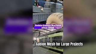 Υψηλής ποιότητας Πλέγμα & Μηχανήματα Gabion | JINLIDA για την προστασία των υποδομών, των πρανών και της όχθης του ποταμού