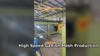 Γραμμή παραγωγής Heavy-Duty Gabion Mesh | Κατασκευασμένο για Συνεχή Κατασκευή | JINLIDA