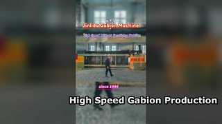 Μηχανή Gabion υψηλής ταχύτητας βαρέως τύπου για συνεχή παραγωγή