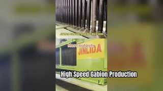 Νέα αποστολή! Μηχάνημα Gabion JINLIDA που παραδίδεται στον πελάτη της Νότιας Ασίας