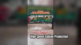 Μηχανή πλέγματος Gabion υψηλής ταχύτητας για μέγιστη απόδοση