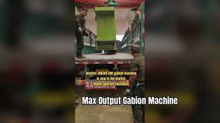 JINLIDA CNC Gabion Mesh Machine Shipment | High Speed Gabion Machine for Higher Output