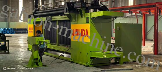 Μηχανή Γαβιόνων Υπερ-Υψηλής Ταχύτητας Βαρέως Τύπου: Βιομηχανικός Αργαλειός Εξαγωνικού Συρματοπλέγματος για Πολιτική Μηχανική