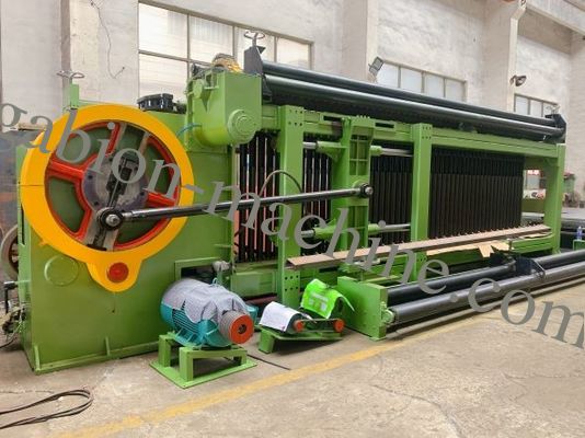 Αγορά Αυτόματο κιβώτιο Gabion ελέγχου PLC που κατασκευάζει τη μηχανή 4.2mm ντυμένη τη PVC παραγωγή καλωδίων 225m/h σε απευθείας σύνδεση κατασκευή