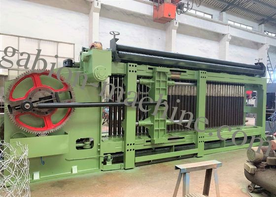Αγορά Πλήρης αυτόματη εξαγωνική μηχανή 60*80mm αλιείας με δίχτυα πλέγματος καλωδίων στρώμα Gabion σε απευθείας σύνδεση κατασκευή