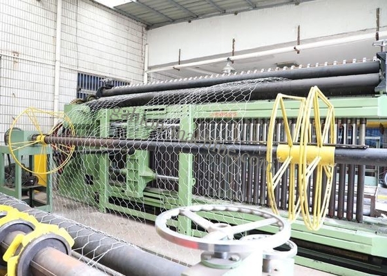 Αγορά Αυτόματη γραμμή παραγωγής 4.0m καλώδιο 100*120mm Gabion υψηλής αποδοτικότητας PLC εξαγωνικό πλέγμα σε απευθείας σύνδεση κατασκευή