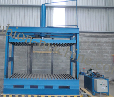 Αγορά Βαρέων καθηκόντων υδραυλική μηχανή συσκευασίας πλέγματος Gabion για το κιβώτιο Gabion σε απευθείας σύνδεση κατασκευή