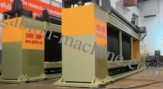 Αγορά Μηχανή Συγκόλλησης Κλωβών Γκαμπιόν βαρέως τύπου JINLIDA CNC-5300 Πλάτους 5300mm Εξοπλισμός Παραγωγής Πλέγματος Διπλής Στρεβλώσεως σε απευθείας σύνδεση κατασκευή