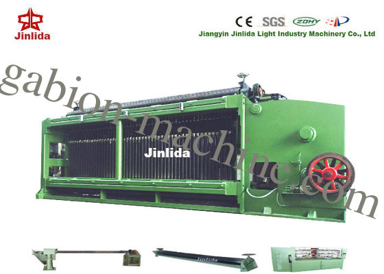 Αγορά Γαλβανισμένη διπλή μηχανή 22kw 120*150mm, υψηλή αποδοτικότητα πλέγματος Gabion συστροφής σε απευθείας σύνδεση κατασκευή