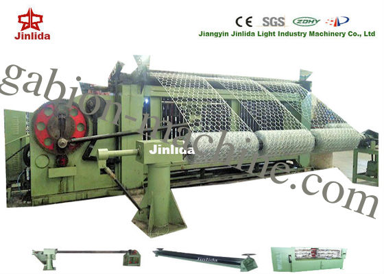 Αγορά έλεγχος 100*120mm PLC μηχανών πλέγματος 5000mm 30kw Gabion εξαγωνικό πλέγμα καλωδίων σε απευθείας σύνδεση κατασκευή