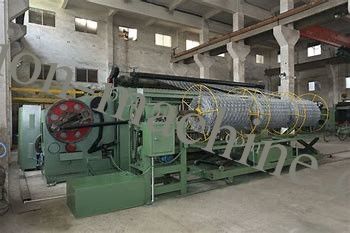 Αγορά 25r/Min βαριά ντυμένη ψευδάργυρος μηχανή κλουβιών καλωδίων Gabion για τα πολιτικού μηχανικού έργα σε απευθείας σύνδεση κατασκευή