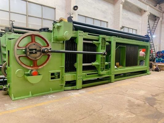 Αγορά 3 μηχανή πλέγματος Gabion ελέγχου PLC συστροφής για το εξαγωνικό στρώμα αλιείας με δίχτυα καλωδίων σε απευθείας σύνδεση κατασκευή