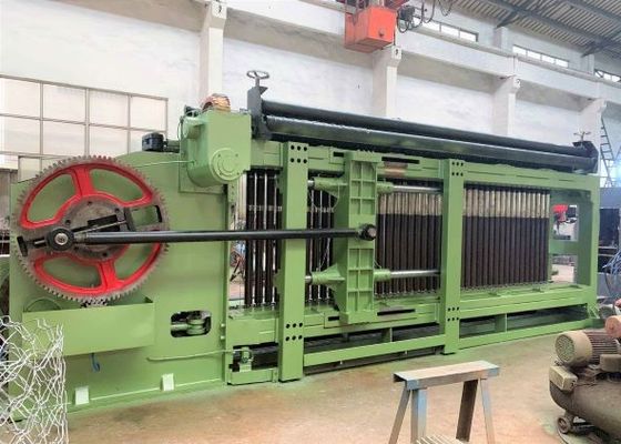 Αγορά Αυτόματη διπλή ραφιών μηχανή 4.0mm αλιείας με δίχτυα καλωδίων Drive εξαγωνική καλώδιο για την προστασία καθιζήσεων εδάφους σε απευθείας σύνδεση κατασκευή