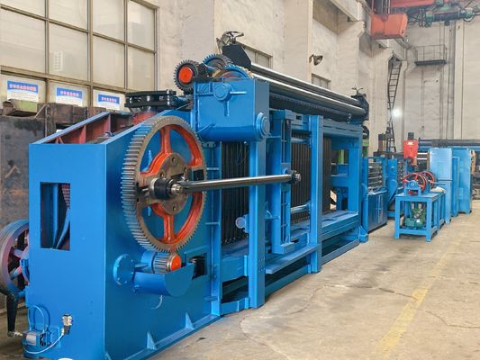Αγορά Προσαρμοσμένη 2000mm πλάτους εξαγωνική μηχανή αλιείας με δίχτυα καλωδίων Gabion πλέγματος γαλβανισμένη μηχανή σε απευθείας σύνδεση κατασκευή