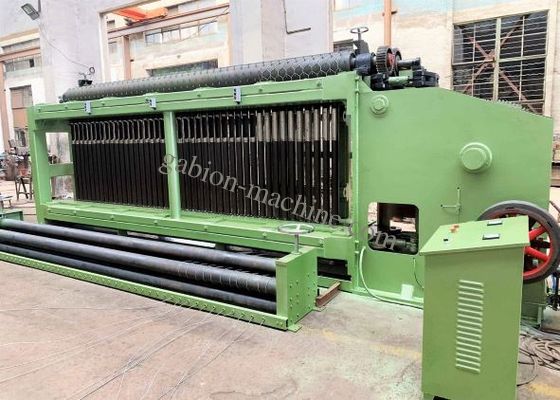 Αγορά 165m/h 66*80mm εξαγωνικό πλέγματος κιβώτιο κλουβιών μηχανών πέτρινο για το ανάχωμα ποταμών σε απευθείας σύνδεση κατασκευή